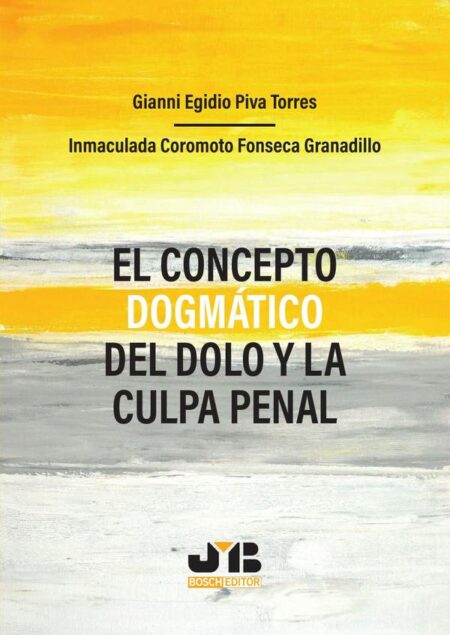 El concepto dogmático del dolo y la culpa penal