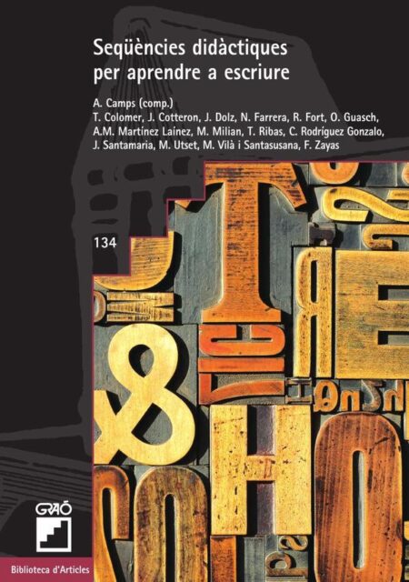 Seqüències didàctiques per aprendre a escriure
