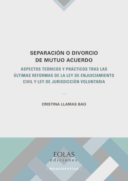Separación o divorcio de mutuo acuerdo
