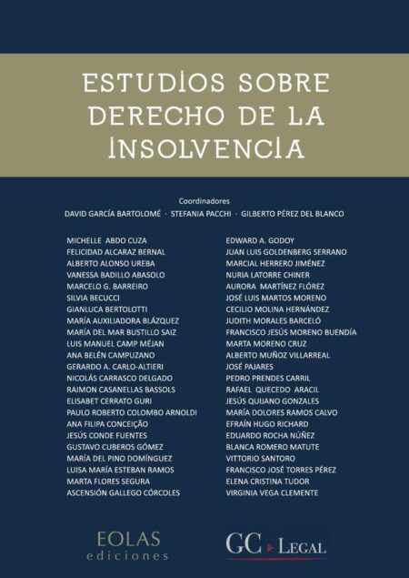 Estudios sobre derecho de la insolvencia