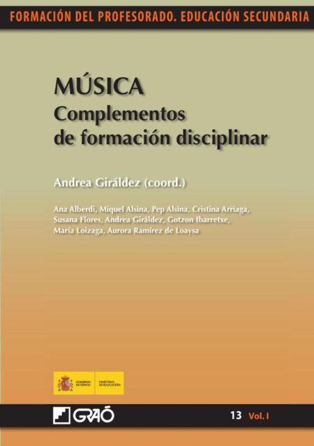 Música. Complementos de formacióndisciplinar