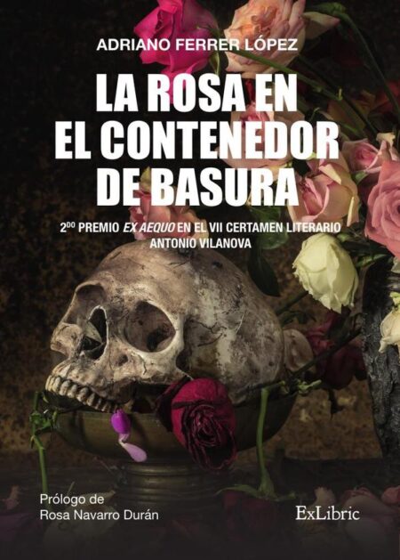 La rosa en el contenedor de basura