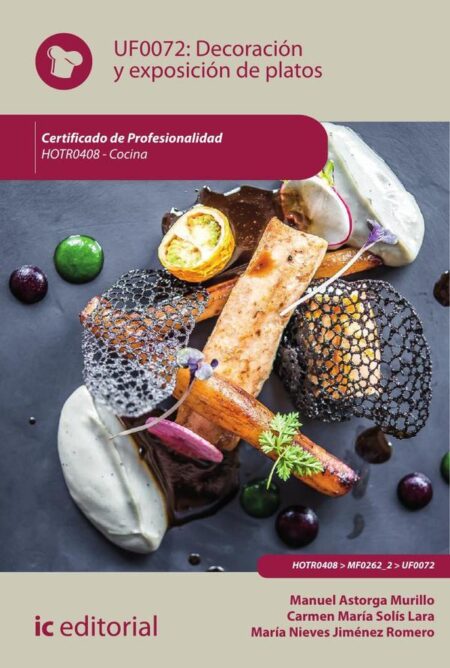 Decoración y exposición de platos. HOTR0408 - Cocina