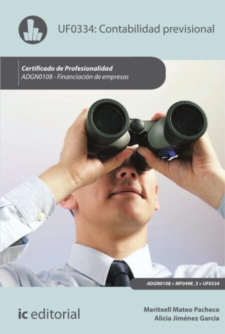 Contabilidad previsional. ADGN0108 - Financiación de Empresas