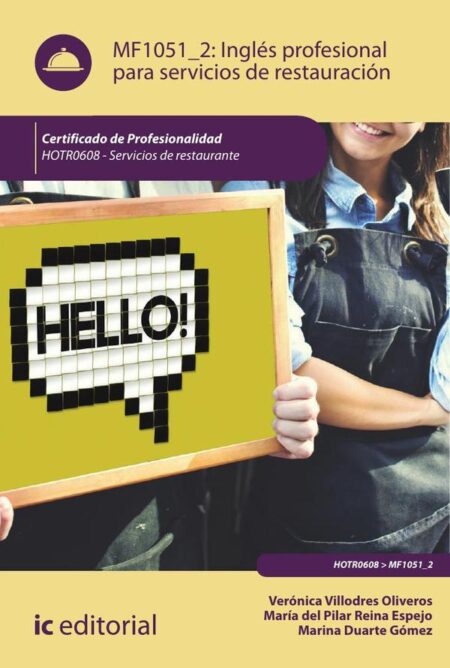 Inglés profesional para servicios de restauración. HOTR0608 - Servicios de Restaurante