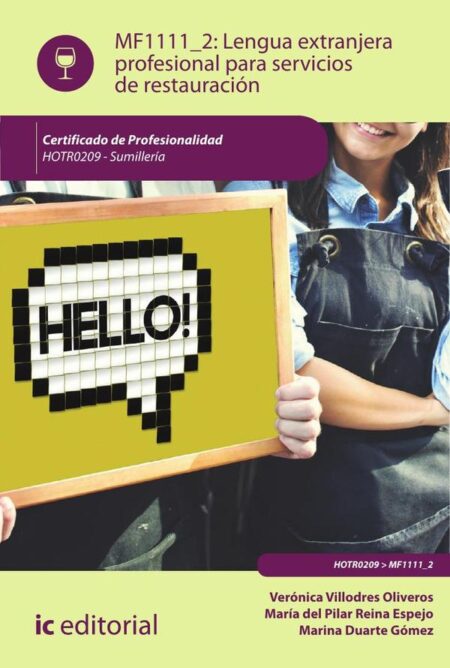 Lengua extranjera profesional para servicios de restauración. HOTR0209 - Sumillería