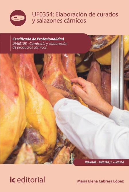 Elaboración de curados y salazones cárnicos. INAI0108 - Carnicería y elaboración de productos cárnicos