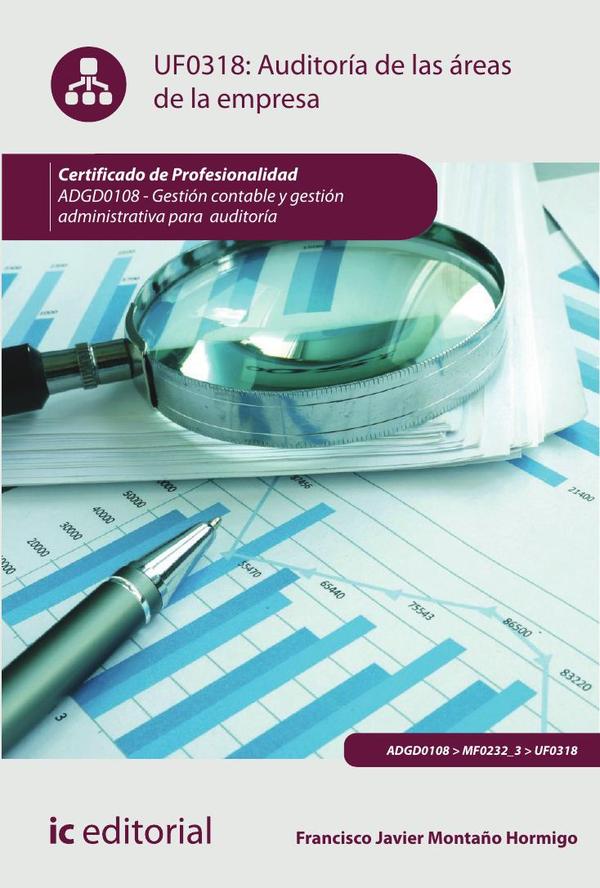 Auditoría de las áreas de la empresa. ADGD0108 - Gestión contable y gestión administrativa para auditorías