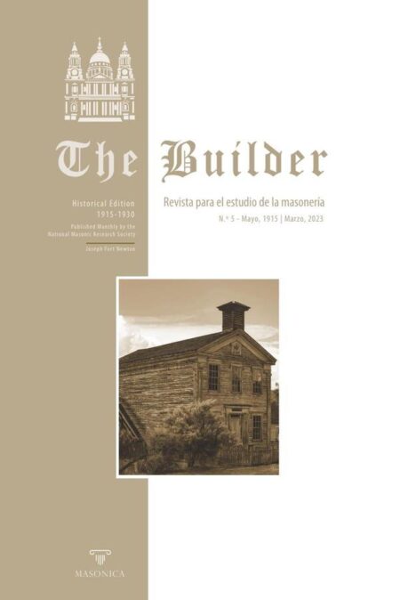 The Builder N.º 5:Revista para el estudio de la masonería