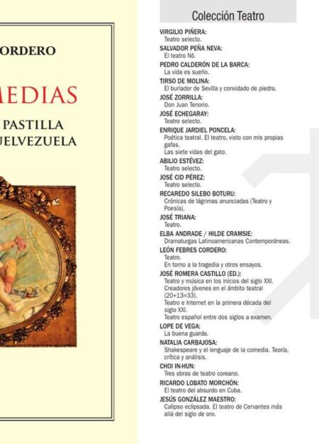 Dos comedias:La toma de la pastilla Antígona en vuelvezuela