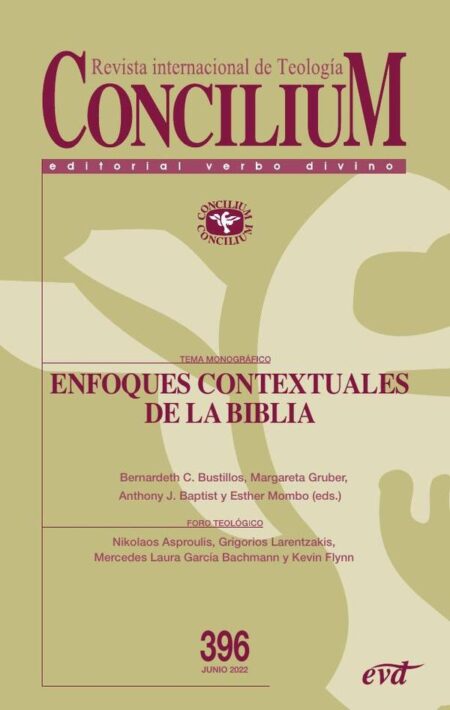 Enfoques contextuales de la Biblia:Concilium 396