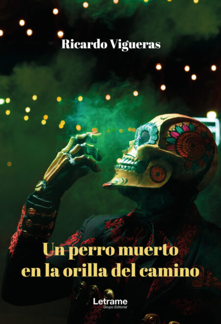 Un perro muerto en la orilla del camino