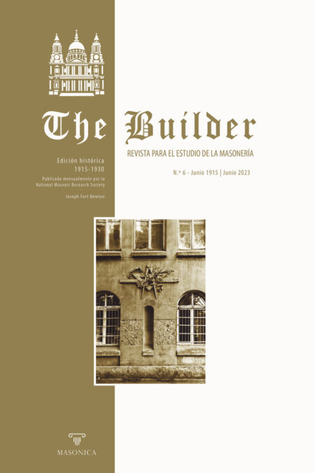 The Builder N.º 6:Revista para el estudio de la masonería