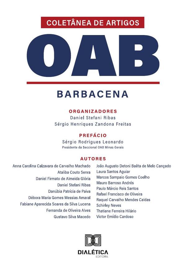 Coletânea De Artigos Oab Barbacena