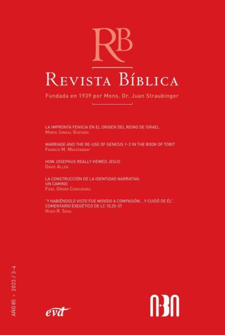 Revista Bíblica 2023/3-4 - Año 85
