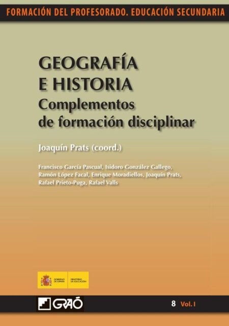 Geografía e Historia. Complementos deformación disciplinar:Complementos de formación disciplinar