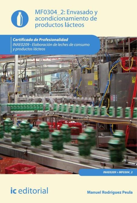 Envasado y acondicionamiento de productos lácteos. INAE0209 - Elaboración de leches de consumo y productos lácteos