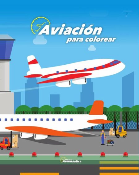 Aviación para Colorear