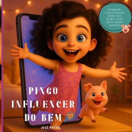 Pingo Influencer Do Bem:Um livro infantil sobre redes sociais e Cyberbullying.Crianças 8 aos 12 anos.(Histórias sobre emoções e mundo digital nº 5)