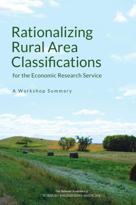 Rationalizing Rural Area Classifications for the Economic Research Service