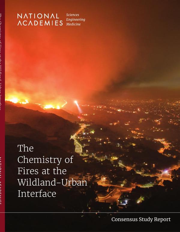 The Chemistry of Fires at the Wildland-Urban Interface