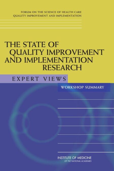 The State of Quality Improvement and Implementation Research