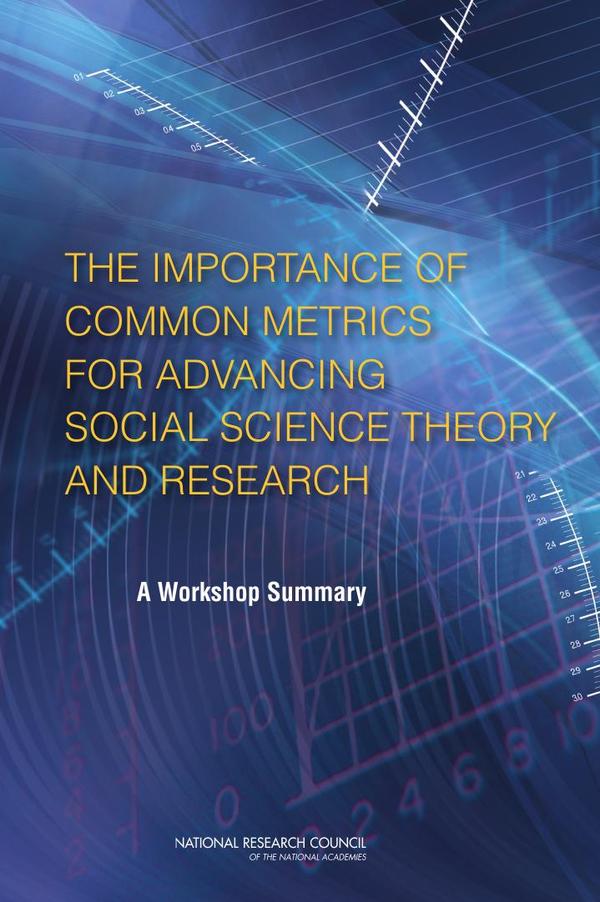 The Importance of Common Metrics for Advancing Social Science Theory and Research