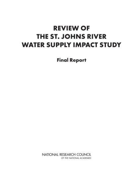 Review of the St. Johns River Water Supply Impact Study