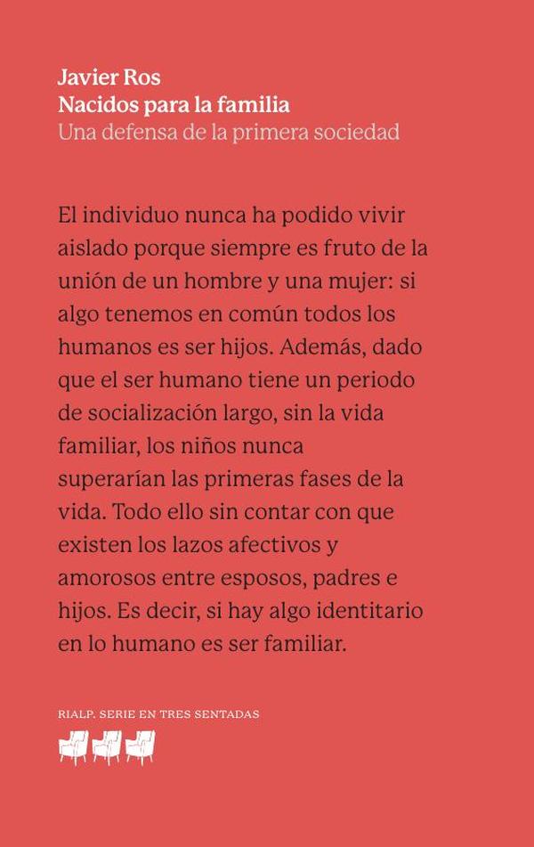 Nacidos para la familia:Una defensa de la primera sociedad