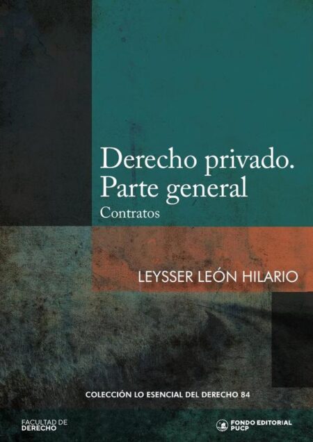 Derecho privado. Parte general:Contratos