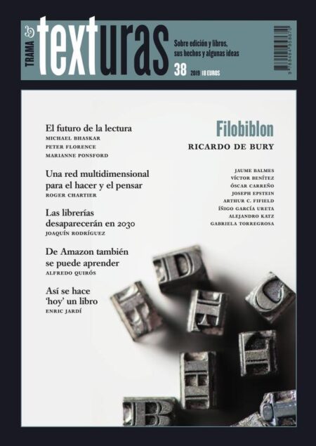Texturas 38: El futuro de la lectura