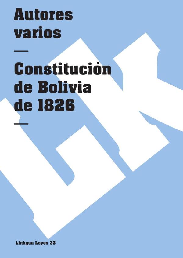 Constitución de Bolivia de 1826