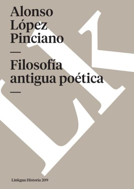 Filosofía antigua poética