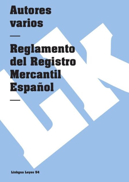 Reglamento del Registro Mercantil Español